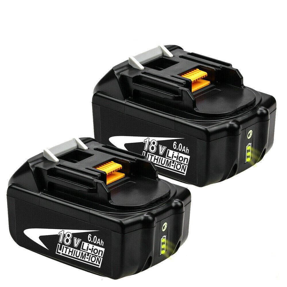 BL1860 6AH Dual Port Laderat Starter Pack Replacement Charter for Makita 18V battery charger DC18RD Makita 18V LXT Lithium ion battery Dasbatteries