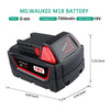 18V 7.0Ah Für Milwaukee Li-ion Akku Ersate X2 UND Für Milwaukee Batterieladegerät 12V-18V - Dasbatteries