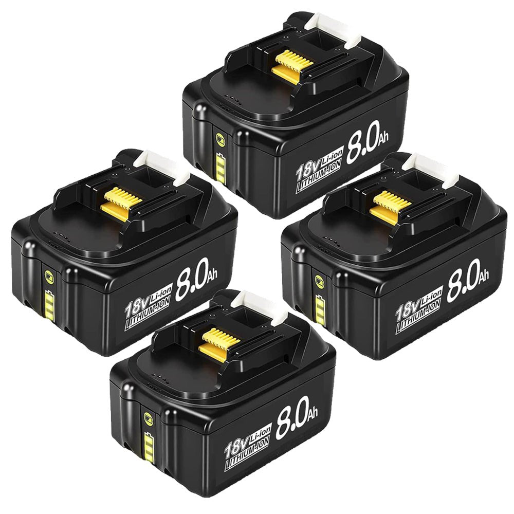 18V 5AH BL1850B Batterie de remplacement pour Makita avec LED 10 pièces /  compatible avec Makita 18V BL1830B BL1860B BL1820 LXT-400 – Dasbatteries