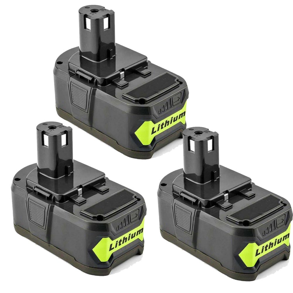 4 pièces 18V 5AH Batterie de remplacement pour Ryobi Lithium P102 P103 P107  P108 P109 Ryobi One + Cordless Tool – Dasbatteries