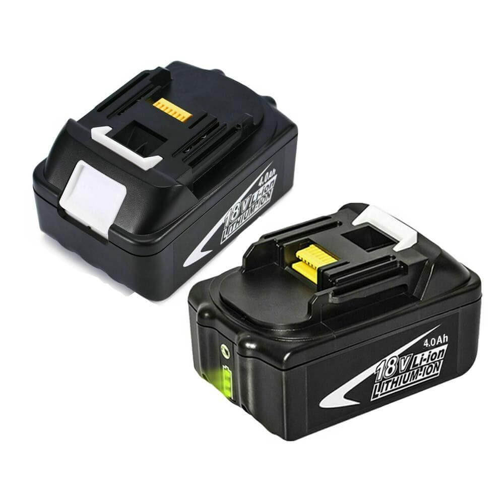 18V 4AH BL1840B Batterie de remplacement pour Makita avec LED 2 pièces /  Compatible avec Makita 18V BL1830B BL1860B BL1820 LXT-400 – Dasbatteries
