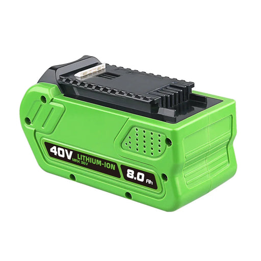 For GreenWorks 40V 8.0Ah Battery Replacement | Lithium Battery 29472 29462 Battery For GreenWorks 40V G-MAX Power Tools - Triple-Batteries