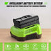 For Greenworks 80V 5.5Ah Battery Max GBA80200 compatible with Greenworks 80V Cordless Power Tools GCH8040 - Triple-Batteries