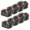 for Milwaukee 18V Battery Replacement / 7.0Ah Li-ion Battery 4 Pieces