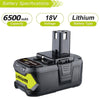 10 STÜCK 18V 6.5Ah Ersatzakku für Ryobi Lithium P102 P103 P105 P107 P108 P109 Ryobi ONE+ Cordless Tool - Dasbatteries