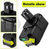 10 STÜCK für Ryobi 18V 5Ah Ersatzakku Lithium P102 P103 P105 P107 P108 P109 Ryobi ONE+ Cordless Tool - Dasbatteries