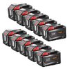 pour Milwaukee 18V batterie de remplacement / 7.0 Ah Li-ion batterie 4pcs