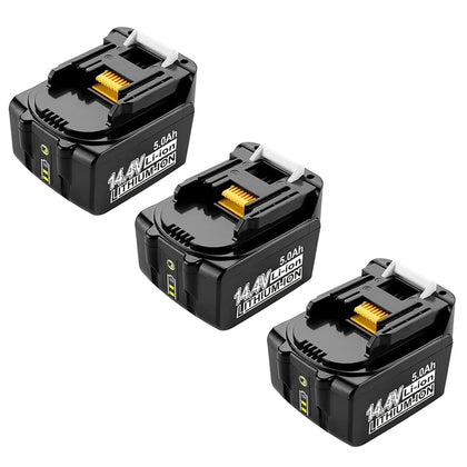 14.4V 5Ah BL1430B Ersatzakku Für Makita Lithium akku mit LED 3 Stück - Dasbatteries