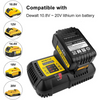 For Dewalt DCB200 20V Max (18V XR) battery replacement | 5.0Ah Li-ion battery 2 pieces