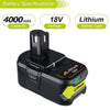 18V 4Ah Ersatzakku für Ryobi Lithium P102 P103 P105 P107 P108 P109 Ryobi ONE+ Cordless Tool - Dasbatteries