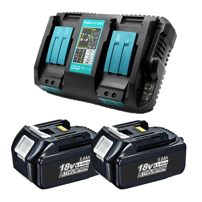 BL1850 18V 5Ah Ersatzakku für Makita/Kompatibel mit Makita 18V BL1830B BL1860B BL1820 LXT-400