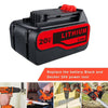 20V Max (18V) 5,0Ah für Black&Decker Li - Ion LBXR4020 Akku Ersatzakku 4 STÜCK - Dasbatteries