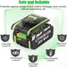 20V Max 7.0Ah Lithium Batterie für Worx WA3579 WA3520 WA3575 WA3578 WA3525 WG160 3 - Stück - Dasbatteries