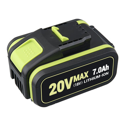 20V Max Lithium Batterie für Worx WA3579 WA3520 WA3575 WA3578 WA3525 WG160 7.0Ah - Dasbatteries
