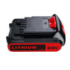 20V MAX/18V für Black and Decker LBXR20 3.0Ah Li - ion Akku Ersatz - Dasbatteries