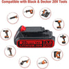 20V MAX/18V für Black and Decker LBXR20 3.8Ah Li - ion Akku Ersatz - Dasbatteries