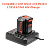 4 Stück für Black and Decker 36V 4.0Ah Li - ion Akku Ersatz |LBXR36 LBX2040 - Dasbatteries