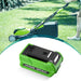 For GreenWorks 40V 8.0Ah Battery Replacement | Lithium Battery 29472 29462 Battery For GreenWorks 40V G-MAX Power Tools 2 PACK - Triple-Batteries