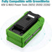 For GreenWorks 40V 6.0Ah Battery Replacement | Lithium Battery 29472 29462 Battery For GreenWorks 40V G-MAX Power Tools - Triple-Batteries