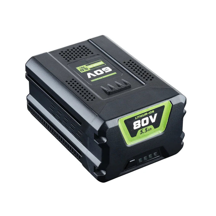 For Greenworks 80V 5.5Ah Battery Max GBA80200 compatible with Greenworks 80V Cordless Power Tools GCH8040 - Triple-Batteries