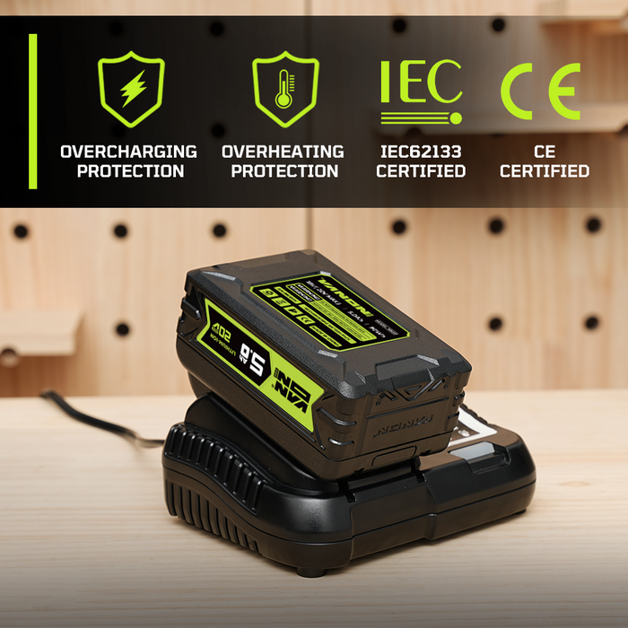 Für DeWalt 18V XR DCB200 Akku 5Ah Ersatz -VANON PRO