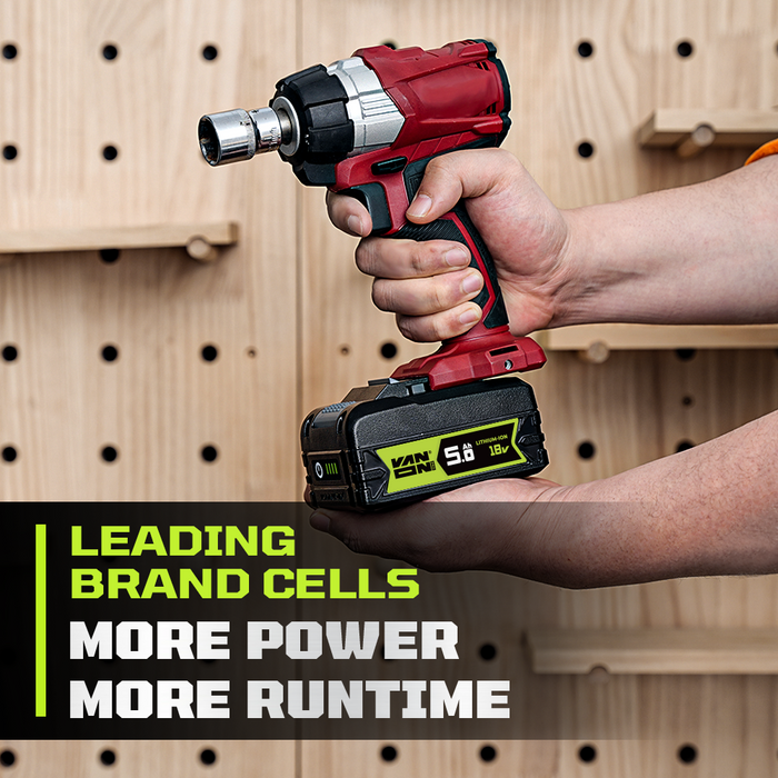 Für Einhell 18V Power X-Change Akku 5Ah Ersatz-VANON PRO