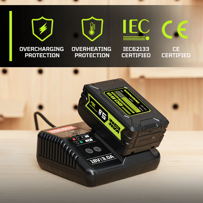 Für Einhell 18V Power X-Change Akku 5Ah Ersatz-VANON PRO