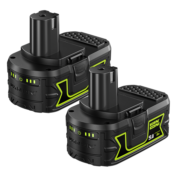For Ryobi 18V P108 Battery 5Ah Replacement - VANON PRO
