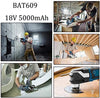 Abverkauf | 2 BAT610G+AL1820CV Für Bosch 18V 5.0Ah Li-ion Akku Ersatz mit LED & Für Bosch Schnellladegerät 14.4V-18V - Dasbatteries