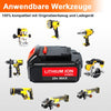 Abverkauf | 4 Stück Dewalt Tools Ersatzakku DCB184 - XJ 18V/4Ah (Li - Ion) mit LED, kompatibel mit Dewalt Akku - Werkzeugen - Dasbatteries