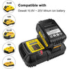 Abverkauf | DCB118 Ersatz Ladegerät 4.5A für Dewalt 10.8V 14.4V 18V 20V Li - Ion Batterien für DeWALT DCB200 Schnellladegerät - Dasbatteries