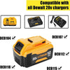 Abverkauf | Ersatzakku für Dewalt 20V 12Ah Akku DCB206 DCB207 DCB200 DCB180 Li - Ionen - Akku Kompatibel mit Dewalt 20V DCD/DCF/DCG Serie Werkzeuge - Dasbatteries