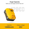 Abverkauf | Ersatzakku für Dewalt 20V 12Ah Akku DCB206 DCB207 DCB200 DCB180 Li - Ionen - Akku Kompatibel mit Dewalt 20V DCD/DCF/DCG Serie Werkzeuge - Dasbatteries