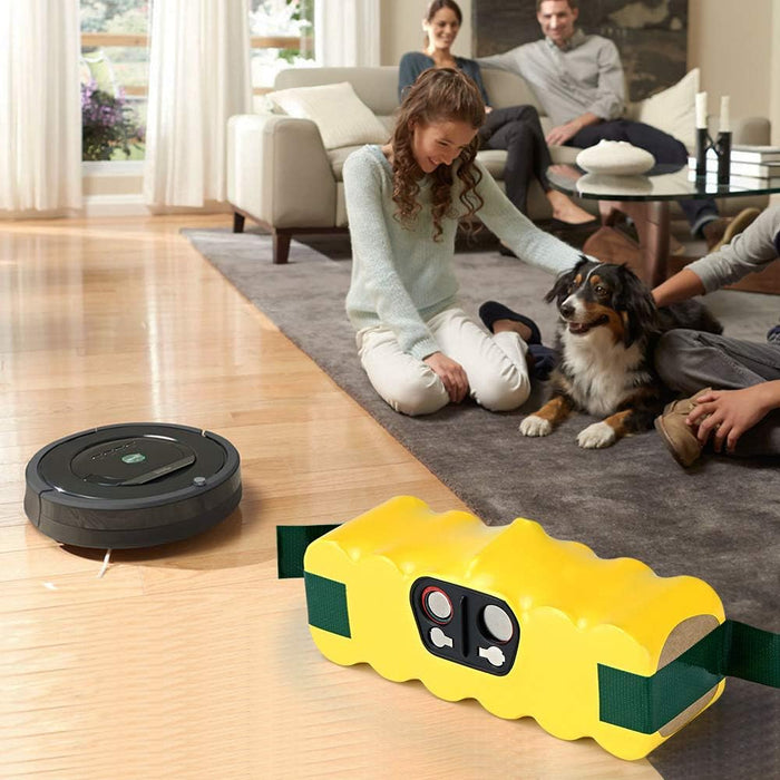 Abverkauf | Für iRobot Roomba 14.4V 5.2Ah NI - MH AKKU ERSATZ 2 STÜCK - Dasbatteries