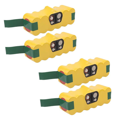 Für iRobot Roomba 14.4V 5.2Ah NI - MH AKKU ERSATZ 4 STÜCK - Dasbatteries