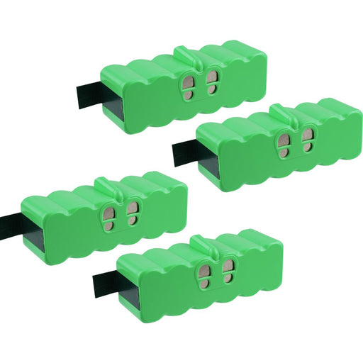 Für iRobot Roomba 14.4V 6.8Ah NI - MH AKKU ERSATZ 4 STÜCK Green - Dasbatteries