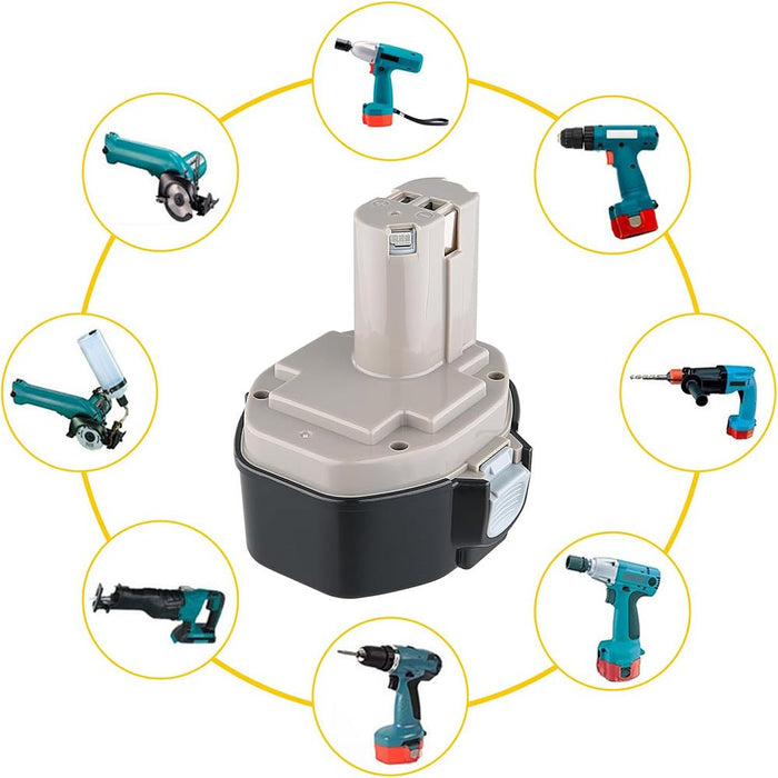 Batteries For Makita 14.4V A 3.0Ah Ni-MH Heavy Duty 1420 1433 6237D Batteries For Makita 14.4V A 3.0Ah Ni-MH Heavy Duty 1420 1433 6237D