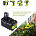 für Ryobi 18V 5Ah Ersatzakku Lithium P102 P103 P105 P107 P108 P109 Ryobi ONE+ Cordless Tool - Dasbatteries