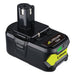 für Ryobi 18V 5Ah Ersatzakku Lithium P102 P103 P105 P107 P108 P109 Ryobi ONE+ Cordless Tool - Dasbatteries