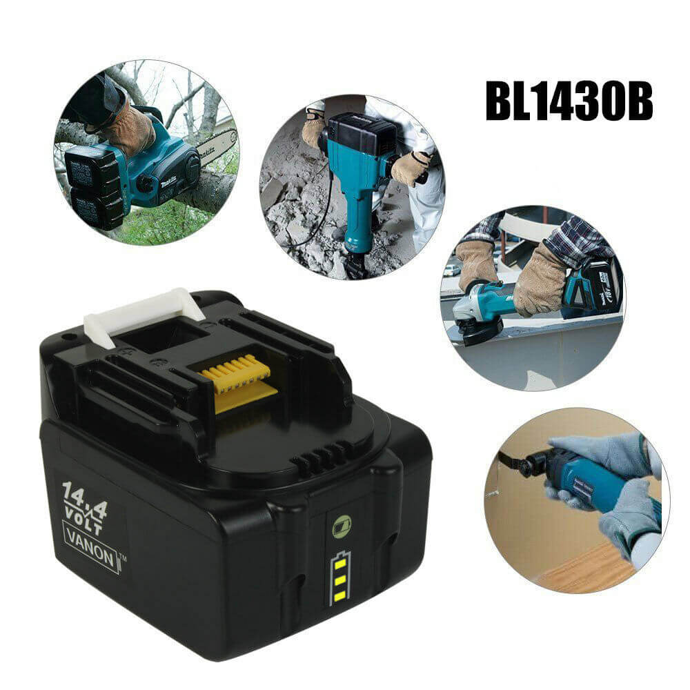 14.4 V 5AH BL1430B replacement battery for Makita lithium battery
