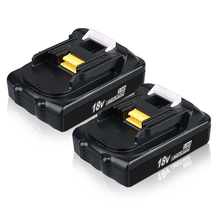 2er-Set 18V Original-Akku Für Makita BL1815 3Ah Li-Ion – Passt Auch BL1850, LXT, BL1830, BL1840