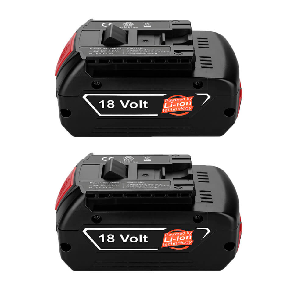 2X Batterie de Rechange pour Bosch Batterie 18V 8000mAh Li-ION Batterie 2X Batterie de Rechange pour Bosch Batterie 18V 8000mAh Li-ION Batterie