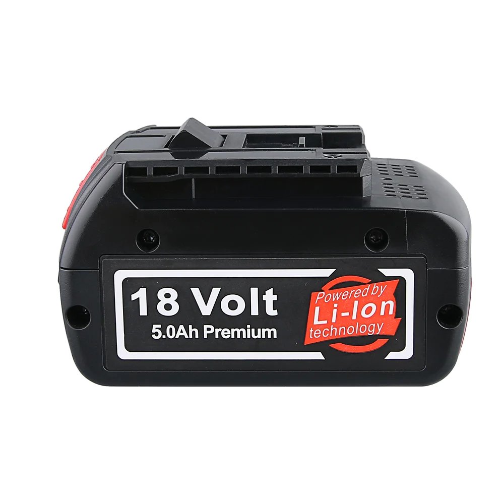4 piezas para Bosch BAT610G 18V 5.0AH Reemplazo de batería de iones de  litio con LED / compatible con BAT610G BAT618G BAT620 BAT621 – Dasbatteries