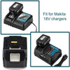 18V 5Ah BL1850B Ersatzakku für Makita mit LED 10-Stück/Kompatibel mit Makita 18V BL1830B BL1860B BL1820 LXT-400 - Dasbatteries