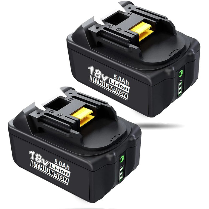 Makita 18v Batteria 5.5Ah BL1860B - Caricatore Incluso - Compatibile Con Tutti Gli Attrezzi LXT Makita Batteria - Foto 6