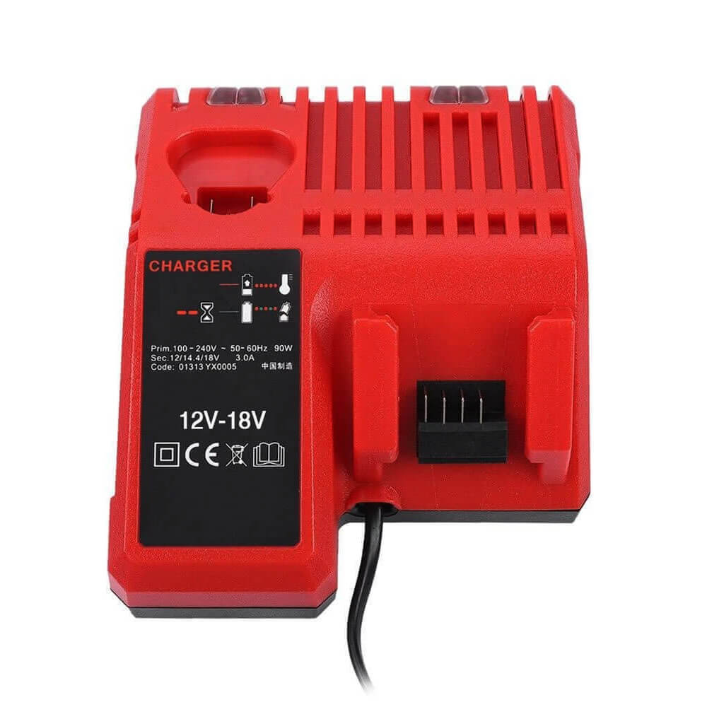 Chargeur de remplacement pour batterie li-ion milwaukee m18 144 v 18 -  SENEGAL ELECTROMENAGER