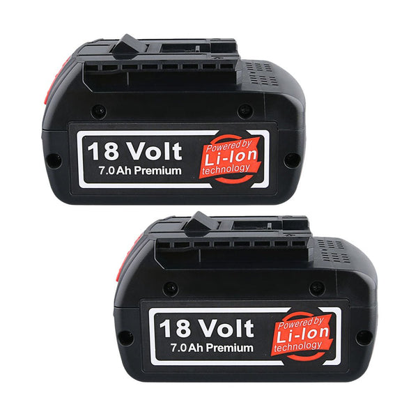 2 pieces for Bosch Bat610g 18V 5.0Ah Li ion battery replacement