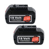 2 Stück 18V 7.0Ah Für Bosch BAT610G Li-ion Akku Ersatz mit LED /Kompatibel mit BAT609 BAT610G BAT618G BAT620 BAT621 - Dasbatteries