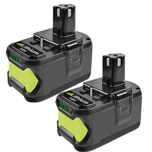 2 STÜCK 18V 9Ah Ersatzakku für Ryobi Lithium P102 P103 P105 P107 P108 P109 Ryobi ONE+ Cordless Tool - Dasbatteries