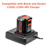 2 Stück für Black and Decker 36V 4.0Ah Li-ion Akku Ersatz |LBXR36 LBX2040 - Dasbatteries